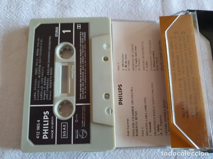 Casetes antiguos: Jos&eacute; Carreras -grandes &eacute;xitos - 1978 - Foto 2