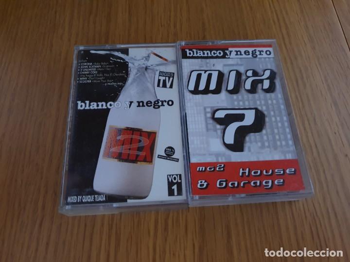 Casetes antiguos: Blanco y Negro Mix - 2 casetes - Foto 1