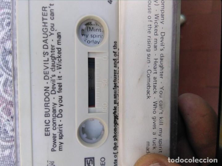 Casetes antiguos: Cassette ERIC BURDON DEVILS DAUGHTER - Foto 2
