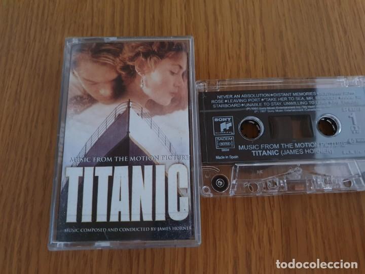 Casetes antiguos: Titanic - 1997 - banda sonora pelicula - Foto 1