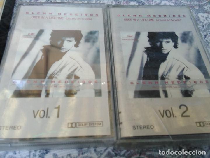 Casetes antiguos: Cassette GLENN MEDEIROS DOBLE - Foto 1