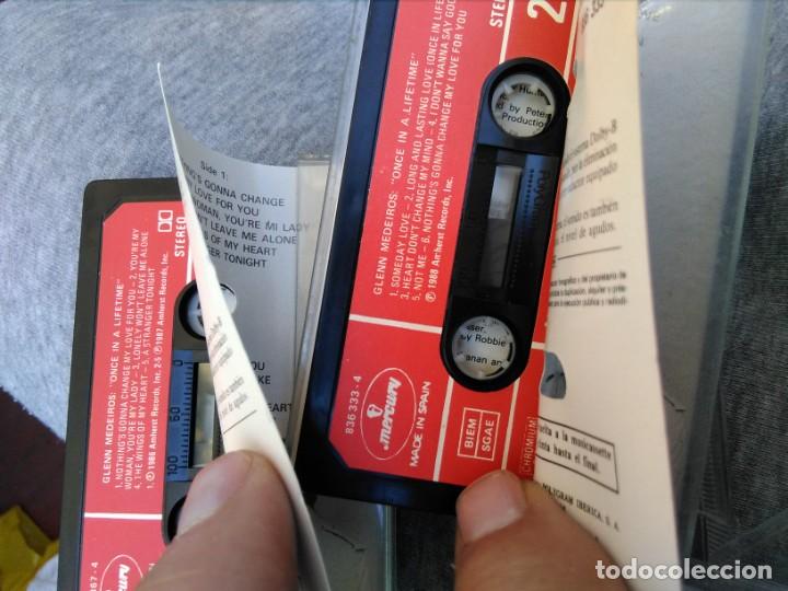 Casetes antiguos: Cassette GLENN MEDEIROS DOBLE - Foto 2