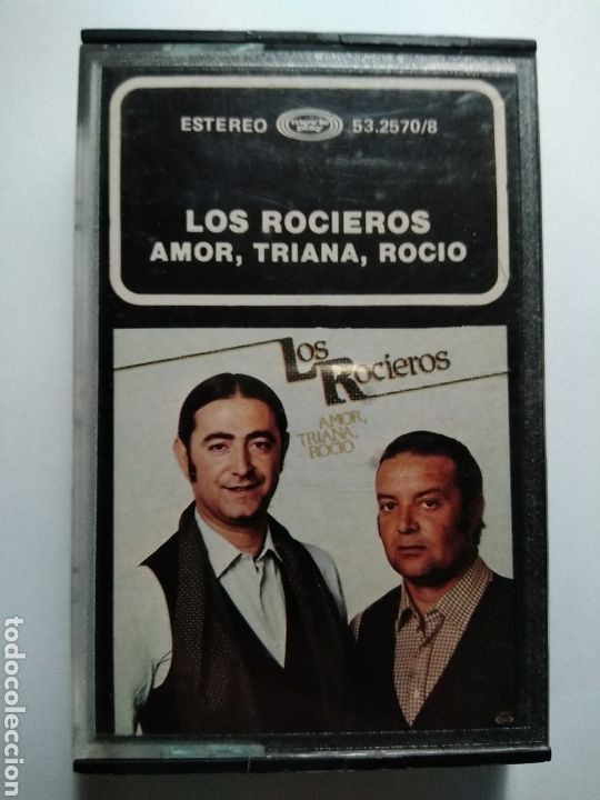 Casetes antiguos: LOS ROCIEROS .- AMOR , TRIANA , ROCIO - Foto 1