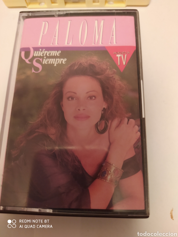 Casetes antiguos: Cassette Paloma San Basilio, qui&eacute;reme siempre - Foto 2