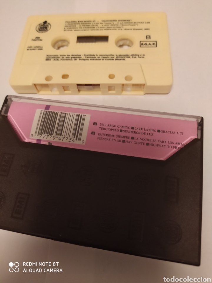 Casetes antiguos: Cassette Paloma San Basilio, qui&eacute;reme siempre - Foto 3
