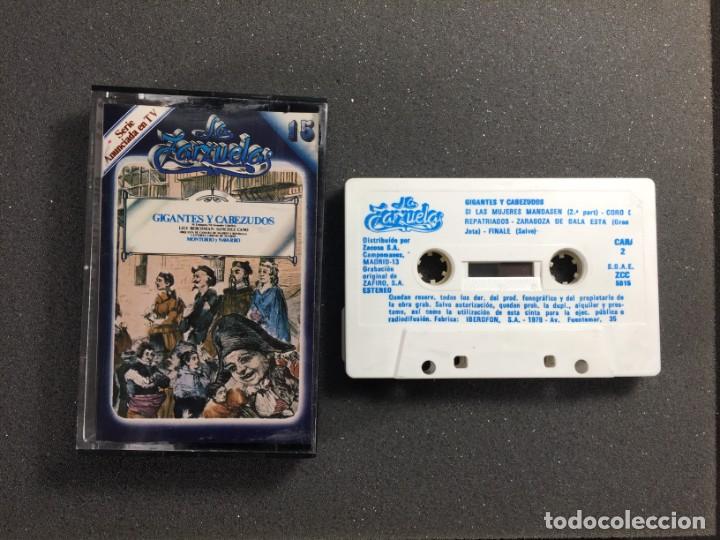 Casetes antiguos: LA ZARZUELA N&ordm; 15 - CASSETTE -