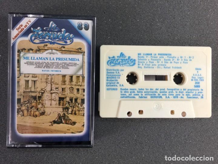 Casetes antiguos: LA ZARZUELA N&ordm; 89 - CASSETTE -
