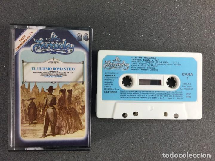 Casetes antiguos: LA ZARZUELA N&ordm; 34 - CASSETTE -