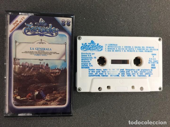 Casetes antiguos: LA ZARZUELA N&ordm; 33 - CASSETTE -