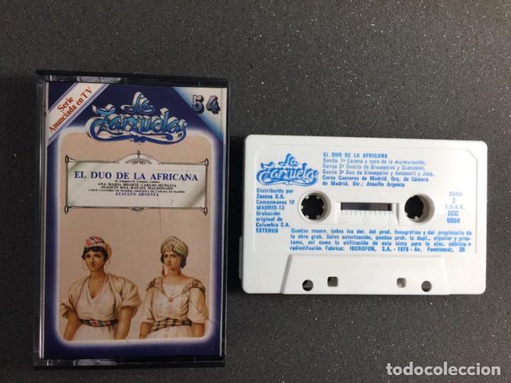 Casetes antiguos: LA ZARZUELA N&ordm; 54 - CASSETTE -