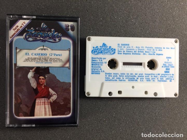 Casetes antiguos: LA ZARZUELA N&ordm; 59 - CASSETTE -