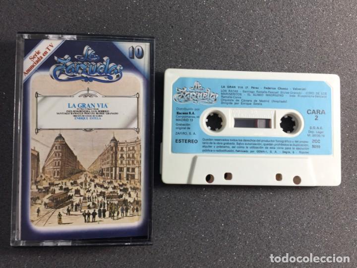 Casetes antiguos: LA ZARZUELA N&ordm; 10 - CASSETTE -