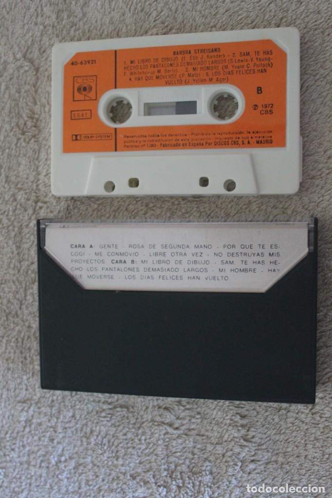 Casetes antiguos: CASETE BARBRA STREISAND GRANDES EXITOS - Foto 2
