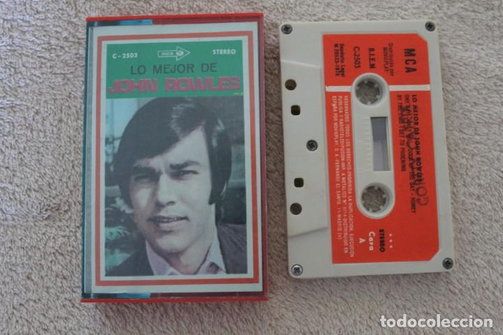 Casetes antiguos: CASETE LO MEJOR DE JOHN ROWLES - Foto 1