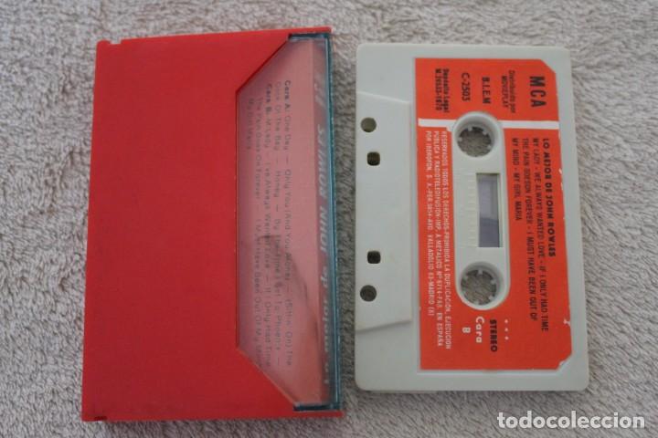 Casetes antiguos: CASETE LO MEJOR DE JOHN ROWLES - Foto 2