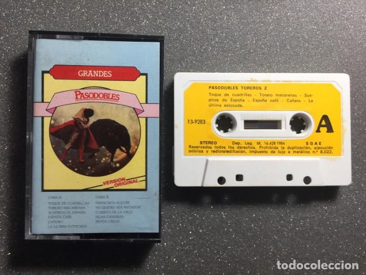 Casetes antiguos: Pasodobles Toreros 2 - cassette -