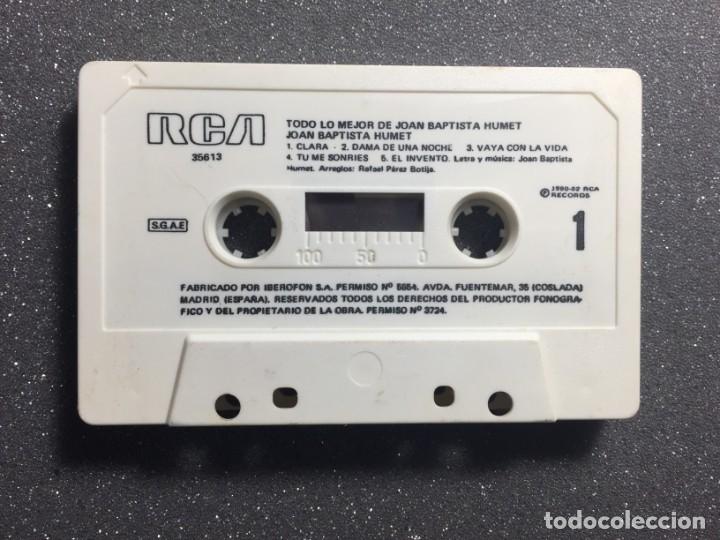 Casetes antiguos: Lo Mejor de Joan Bautista Humet - cassette -