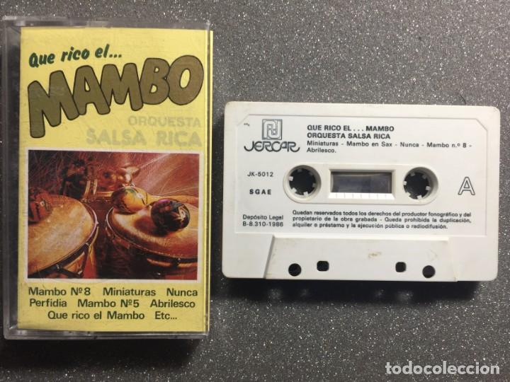 Casetes antiguos: Que rico el Mambo &rdquo;Orquesta Salsa Rica&rdquo; - cassette