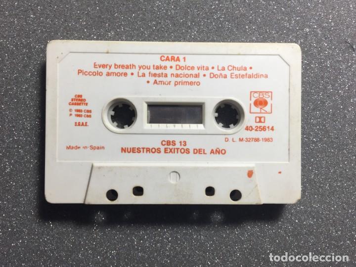 Casetes antiguos: CBS 13 Los exitos de a&ntilde;o - cassette -