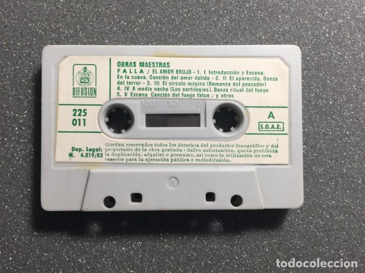 Casetes antiguos: Obras MAestras - Falla - cassette - Foto 1