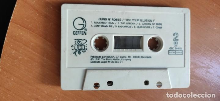 Casetes antiguos: Cassette Guns And Roses Use your illusion I - Foto 6