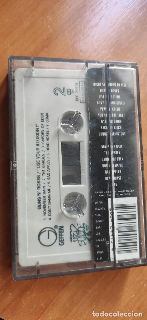 Casetes antiguos: Cassette Guns And Roses Use your illusion I - Foto 8