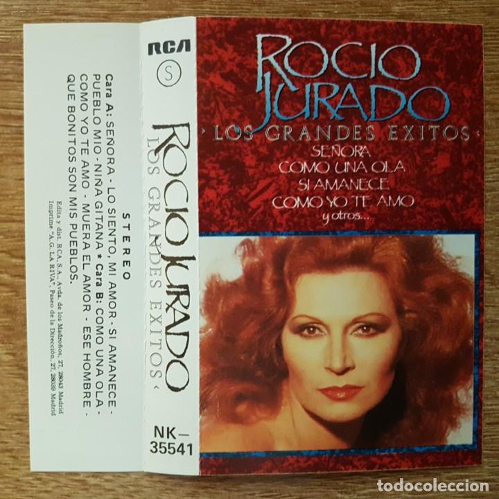 Casetes antiguos: CASETE DE ROCIO JURADO. GRANDES &Eacute;XITOS - Foto 1