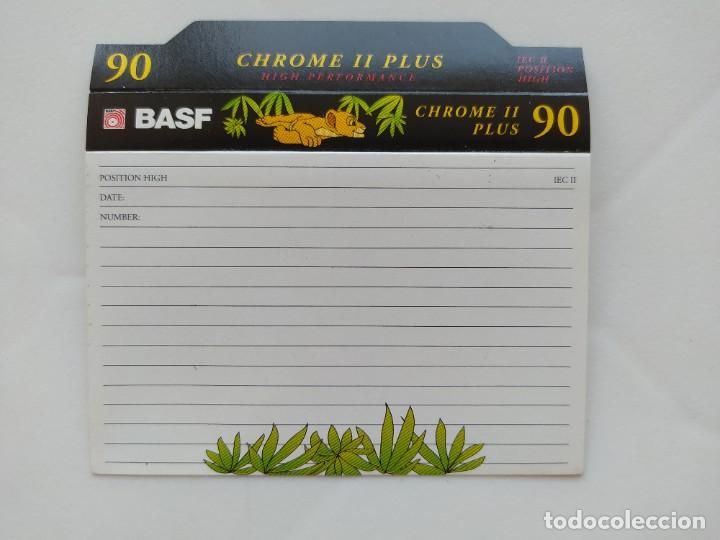 Casetes antiguos: BASF CHROME II PLUS 90 HIGH PERFORMANCE DISNEY COLLECTION. EL REY LEON- SOLO CAJA SIN CINTA/CASSETTE