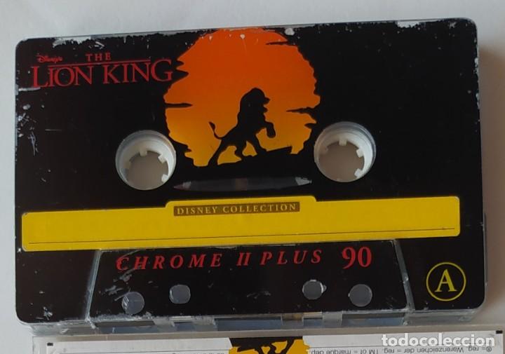Casetes antiguos: BASF CHROME II PLUS 90 HIGH PERFORMANCE DISNEY COLLECTION. EL REY LEON - UNICA - Foto 5