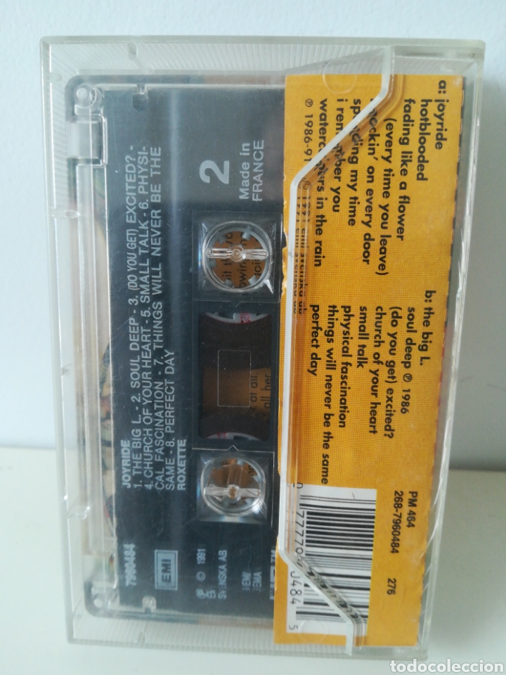 Casetes antiguos: Cinta casete Roxette Joyride (EMI, 1991) - Foto 2