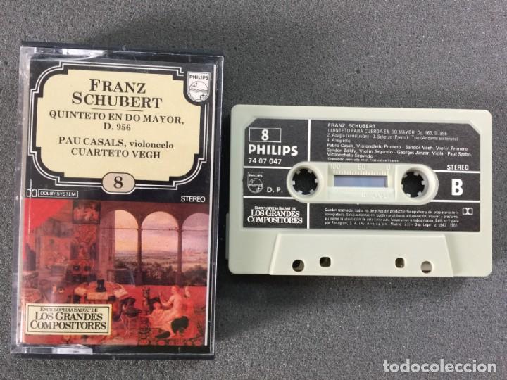 Casetes antiguos: SALVAT LOS GRANDES COMPOSITORES N&ordm; 8 -CASSETTE-