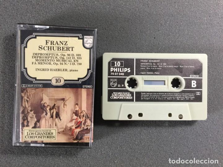 Casetes antiguos: SALVAT LOS GRANDES COMPOSITORES N&ordm; 10 -CASSETTE-