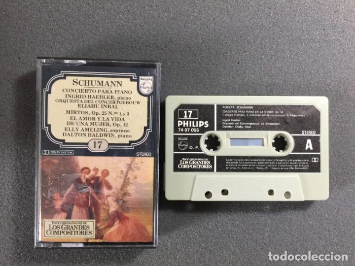 Casetes antiguos: SALVAT LOS GRANDES COMPOSITORES N&ordm; 17 -CASSETTE-