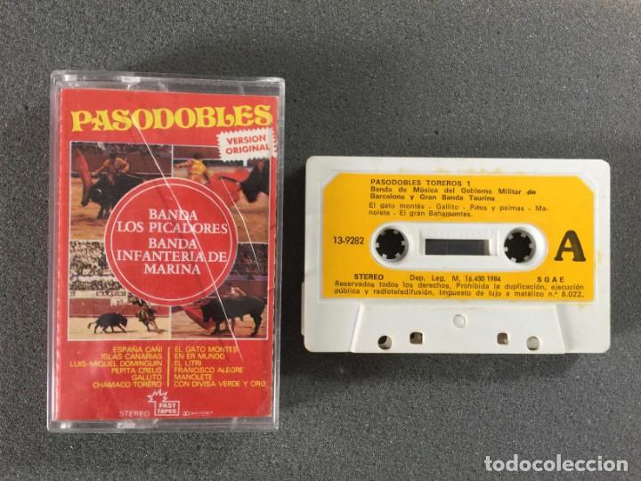 Cassetes antigas: Pasodobles Toreros -cassette-