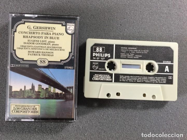 Casetes antiguos: SALVAT LOS GRANDES COMPOSITORES N&ordm; 88 -CASSETTE-