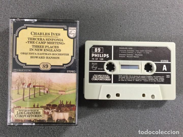 Casetes antiguos: SALVAT LOS GRANDES COMPOSITORES N&ordm; 89 -CASSETTE-