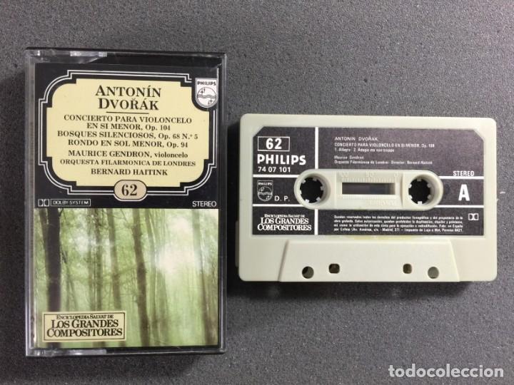 Casetes antiguos: SALVAT LOS GRANDES COMPOSITORES N&ordm; 62 -CASSETTE-