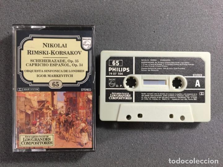 Casetes antiguos: SALVAT LOS GRANDES COMPOSITORES N&ordm; 65 -CASSETTE-