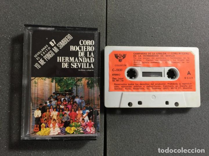 Casetes antiguos: Coro Rociero Hdad. Sevilla &rdquo;Yo me pongo mi Sombrero&rdquo; Sevillanas 87 -cassette-