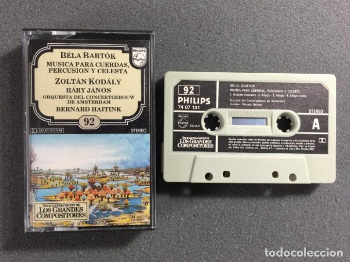 Casetes antiguos: SALVAT LOS GRANDES COMPOSITORES N&ordm; 92 -CASSETTE-
