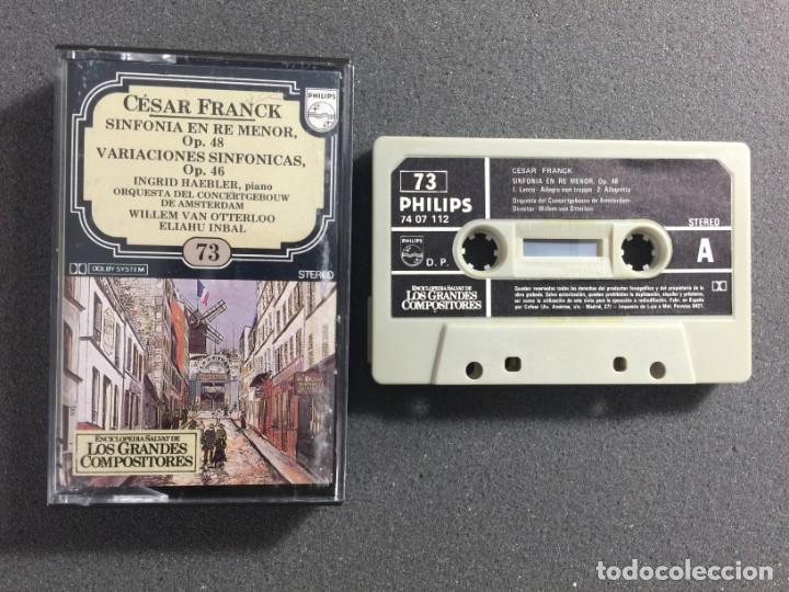 Casetes antiguos: SALVAT LOS GRANDES COMPOSITORES N&ordm; 73 -CASSETTE-