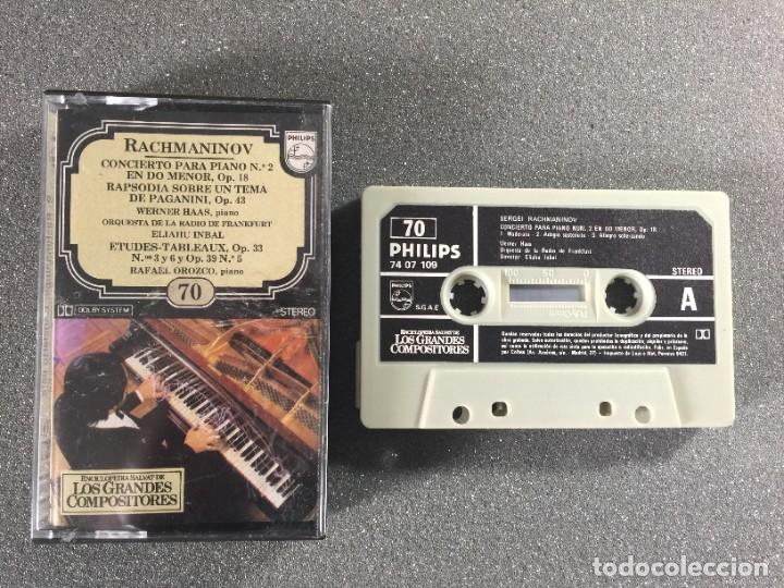 Casetes antiguos: SALVAT LOS GRANDES COMPOSITORES N&ordm; 70 -CASSETTE-