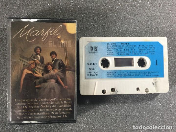 Casetes antiguos: MARFIL &rdquo;El Cine&rdquo; -cassette&rdquo; - Foto 1
