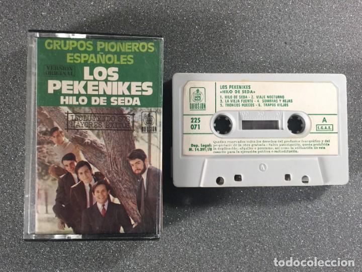 Casetes antiguos: Los Pekenikes &rdquo;Hilo de Seda&rdquo; - Foto 1
