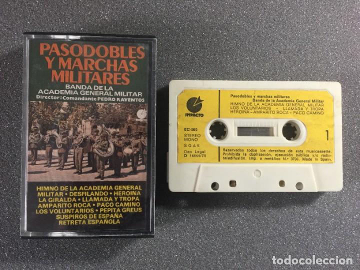 Casetes antiguos: Pasodobles y Marchas Militares -cassette-