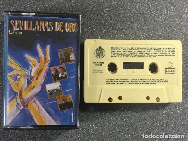 Casetes antiguos: Sevillanas de Oro Vol.20 -cassette- - Foto 1
