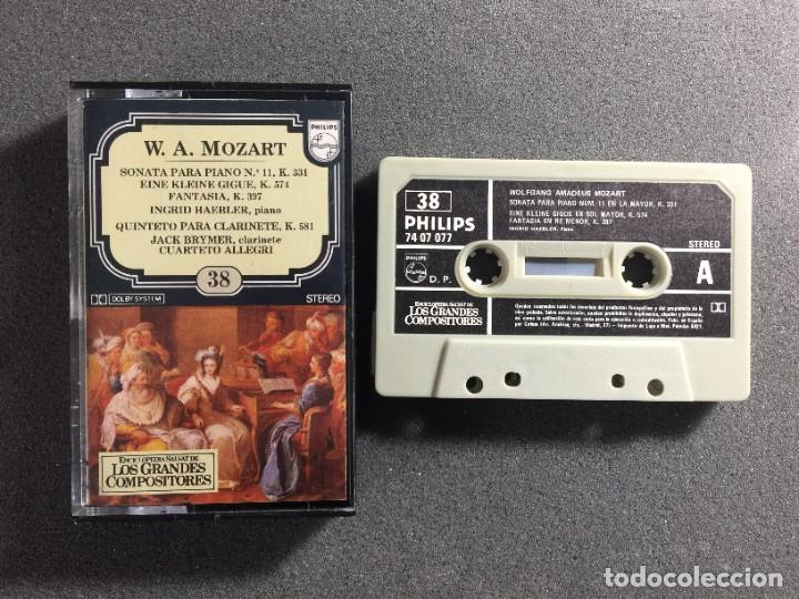 Casetes antiguos: SALVAT LOS GRANDES COMPOSITORES N&ordm; 38 -CASSETTE-