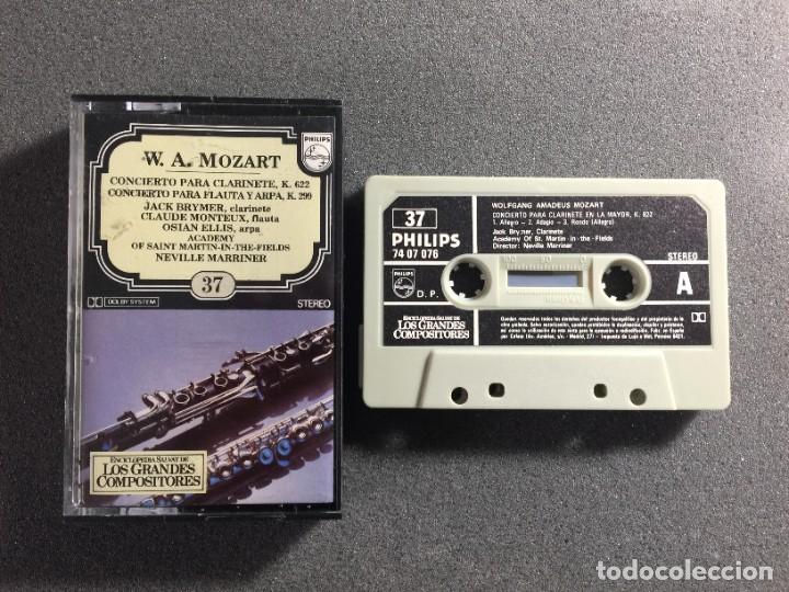 Casetes antiguos: SALVAT LOS GRANDES COMPOSITORES N&ordm; 37 -CASSETTE-
