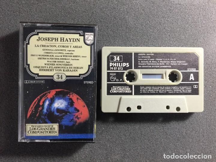 Casetes antiguos: SALVAT LOS GRANDES COMPOSITORES N&ordm; 34 -CASSETTE-