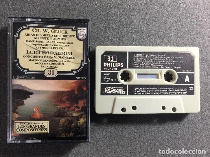 Casetes antiguos: SALVAT LOS GRANDES COMPOSITORES N&ordm; 31 -CASSETTE-